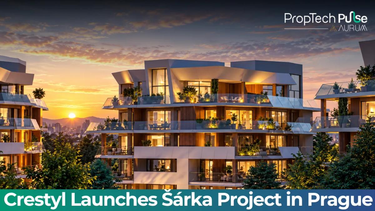 Crestyl and WOOD Šárka residential project in Prague