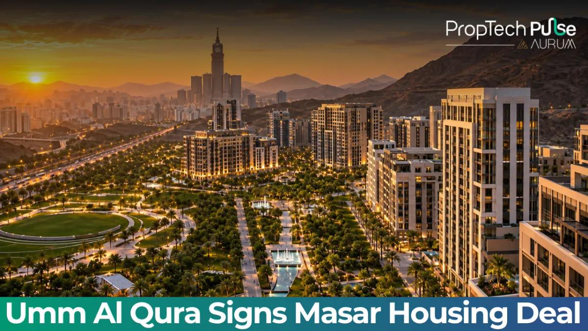 Masar Destination in Makkah where Umm Al Qura and Rawajeh Group will develop 250 residential units