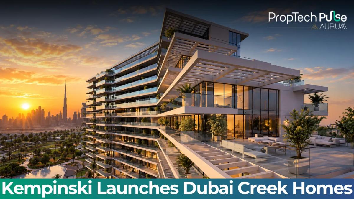 Kempinski Residences The Creek luxury apartments overlooking Dubai Creek