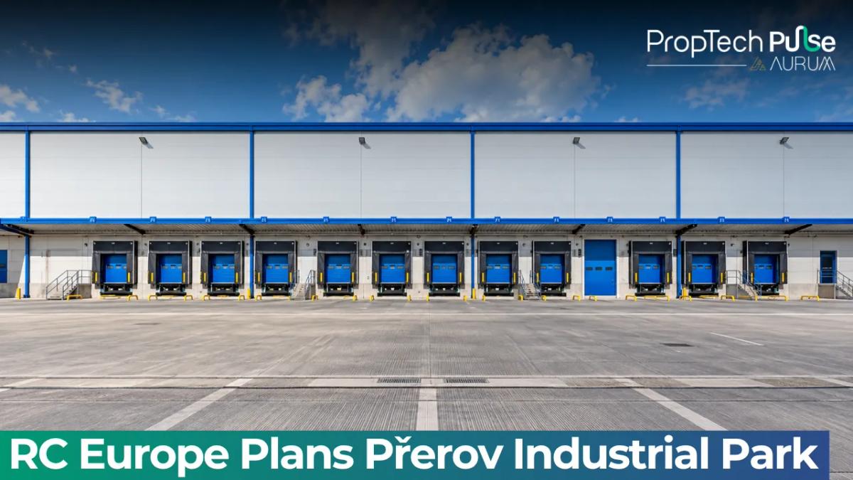 RC Zone Přerov industrial park site near the D1 motorway in the Czech Republic