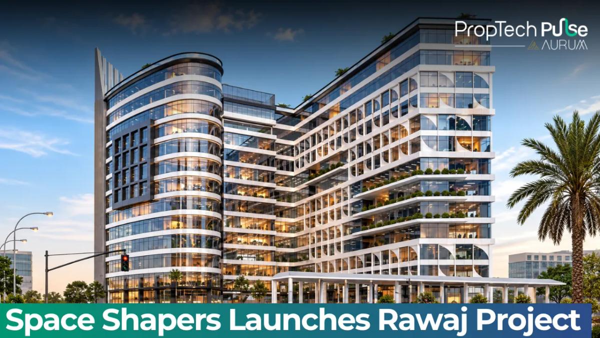 Rawaj Business Complex mixed-use development in 6th of October City, Egypt