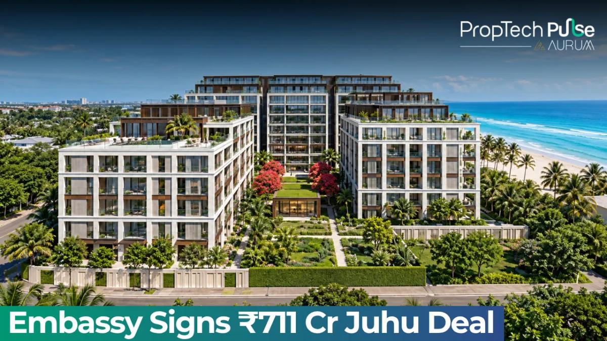 Embassy Terazza luxury residential tower in Juhu Mumbai