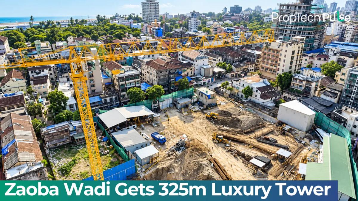 Zaoba Ram Mandir at the entrance of Zaoba Wadi in Mumbai, set for a 325-metre luxury tower redevelopment