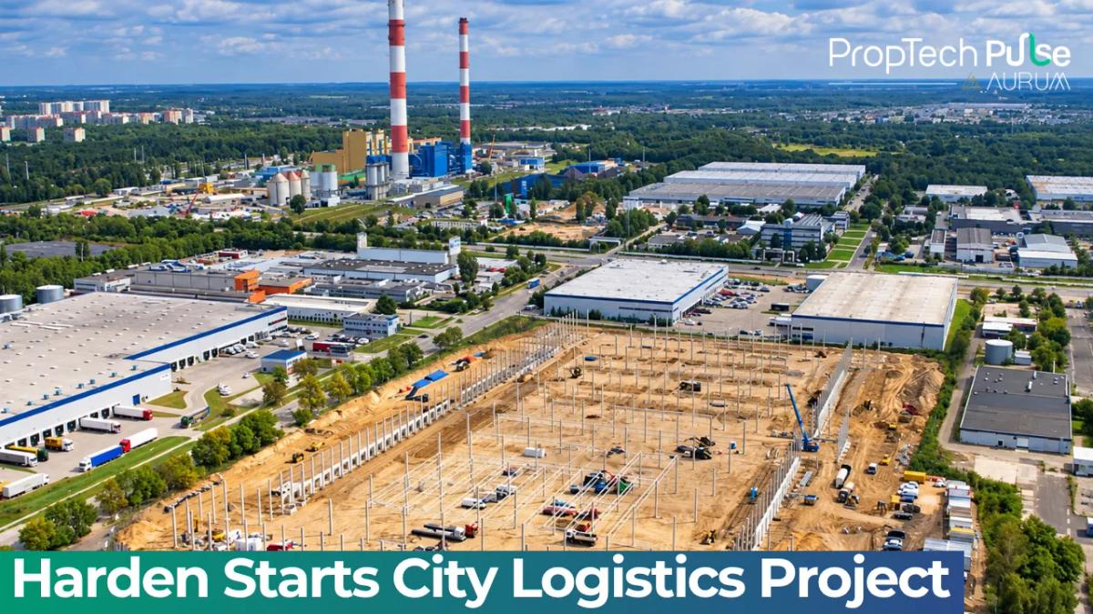 Harden Construction builds City Logistics Łódź V logistics complex in Poland