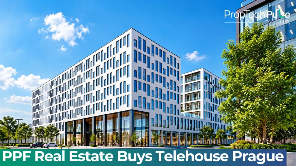 Telehouse office building acquired by PPF Real Estate in Prague