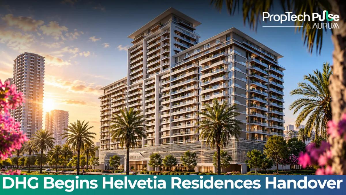 Helvetia Residences residential project in Jumeirah Village Circle Dubai