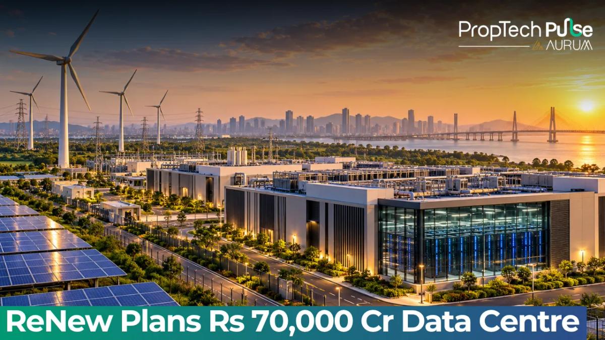 Proposed Green Integrated Data Centre Park by ReNew in the Mumbai Metropolitan Region