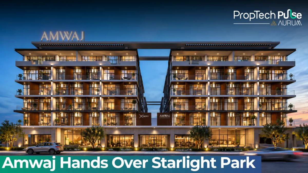 Starlight Park residential development by Amwaj Development in District 11, Meydan, Dubai