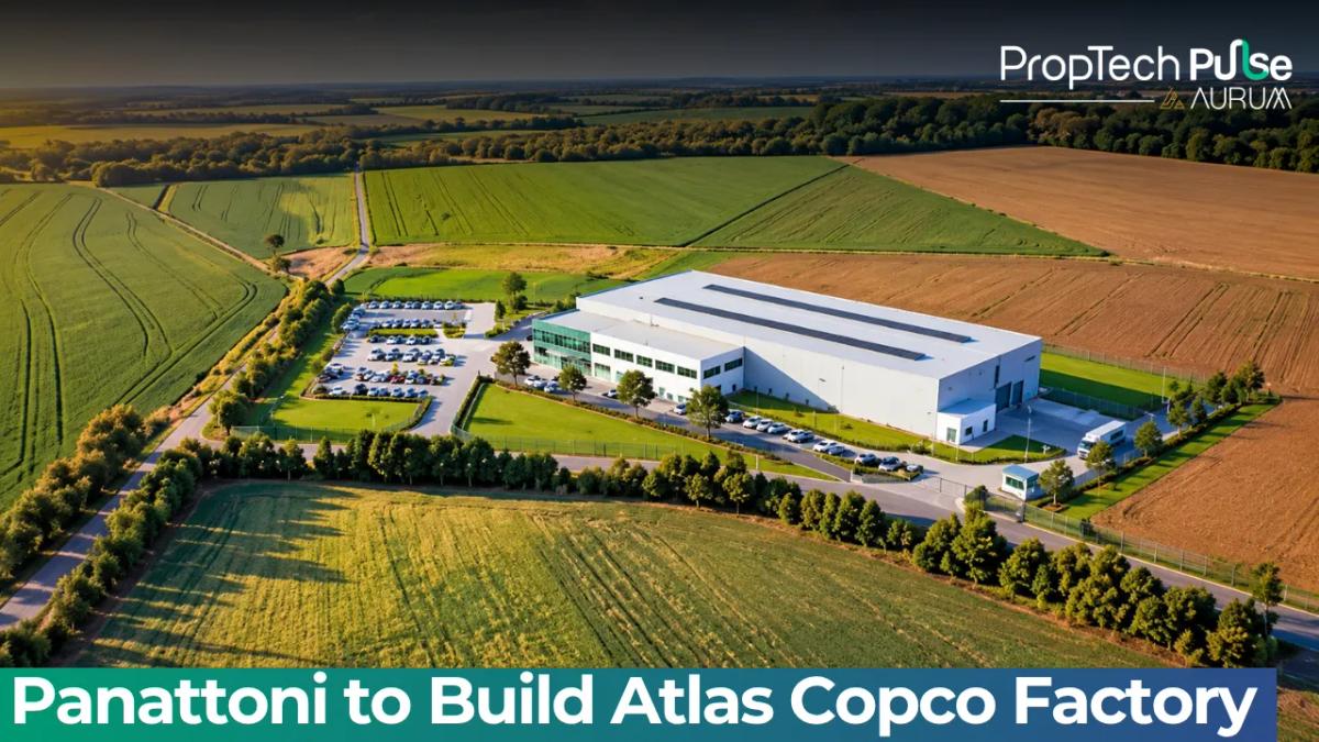 Panattoni's planned 5,600 sqm Atlas Copco production facility in Okmiany, Lower Silesia, Poland