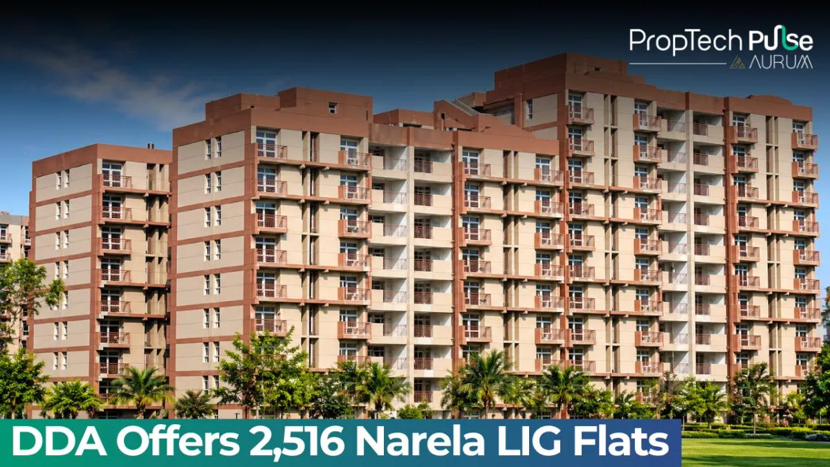 Delhi Development Authority LIG flats in Narela offered under Awaas Nivesh Yojana 2026 at discounted prices