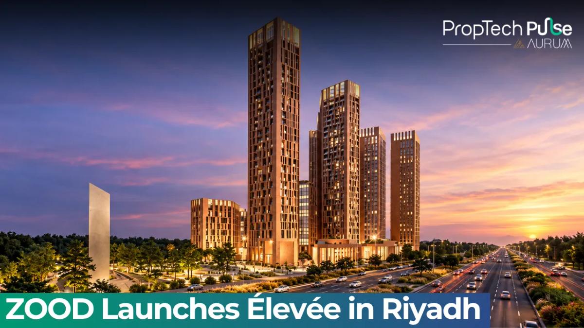 Élevée mixed-use development in Riyadh's Al-Nakheel district, featuring residential, hospitality and office towers surrounded by landscaped open spaces