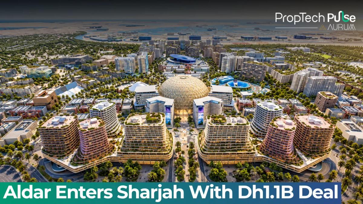 Aldar's planned acquisition of nine residential buildings in Arada's Aljada development in Sharjah, comprising more than 1,100 homes