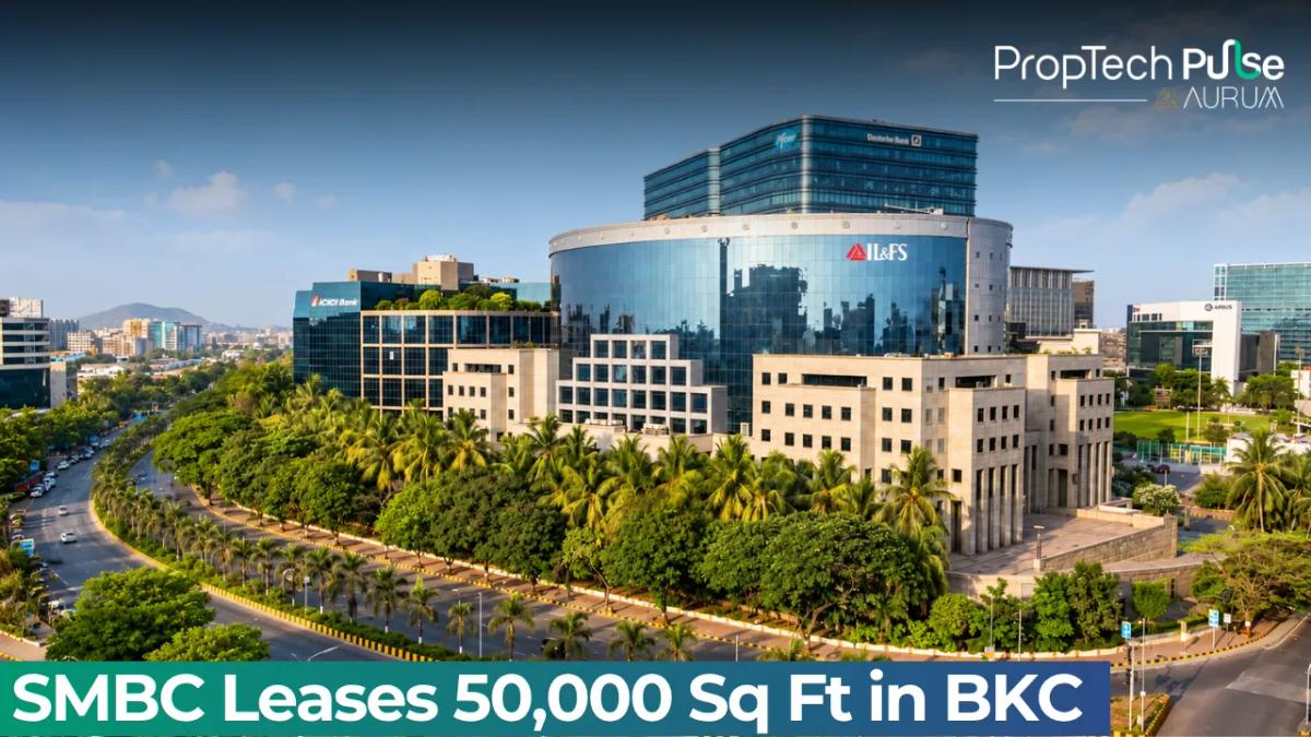 Sumitomo C65 commercial tower in Bandra-Kurla Complex, Mumbai, where SMBC leased office space