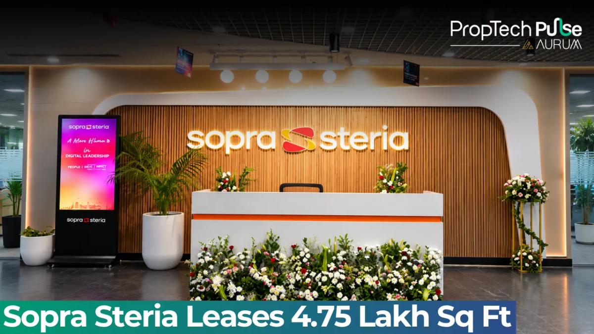 Maconns Grand office towers in Sector 132, Noida, leased by Sopra Steria India