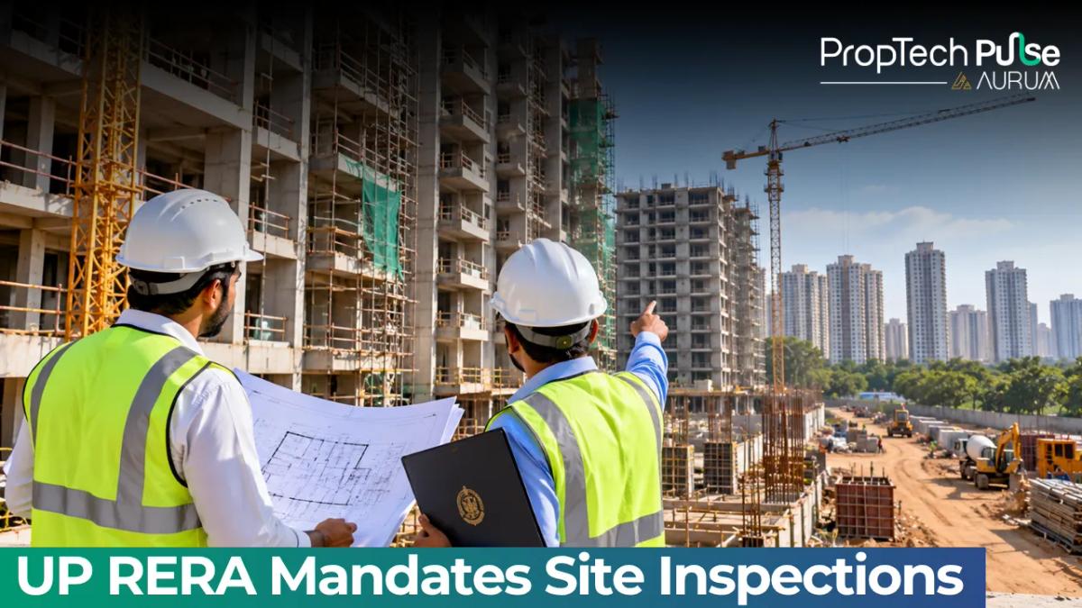 Representative illustration of a residential real estate project for a RERA regulatory news report