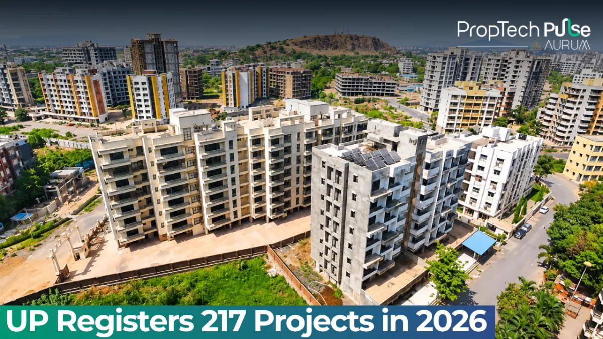 Residential real estate developments in Uttar Pradesh representing newly registered housing projects across the state.