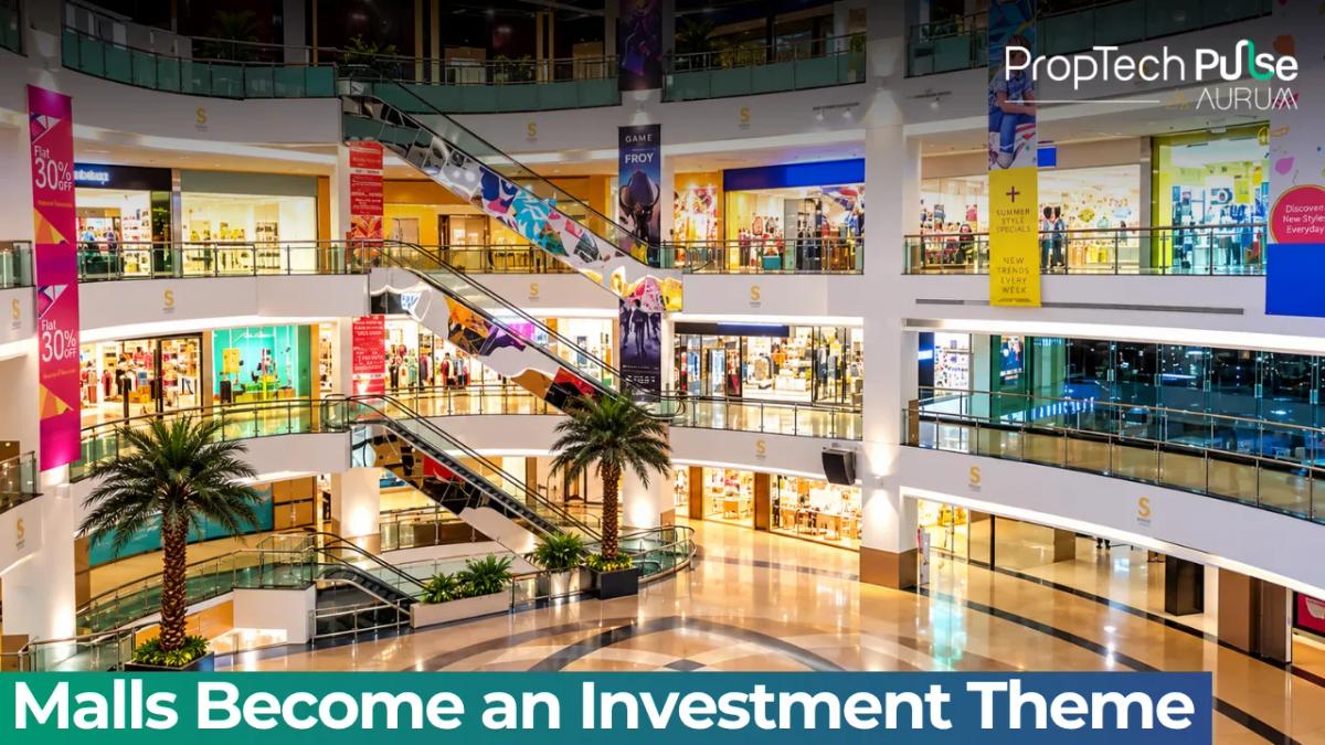 Modern Indian shopping mall with retail stores, restaurants and entertainment spaces attracting visitors.