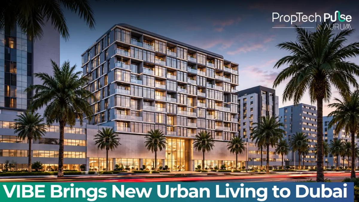 VIBE residential development in Dubai featuring contemporary architecture, furnished apartments and shared lifestyle amenities.