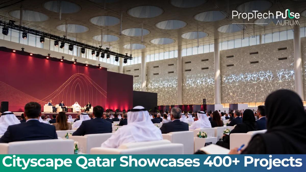 Cityscape Qatar 2026 exhibition showcasing residential developments, waterfront projects and real estate investment opportunities in Doha.