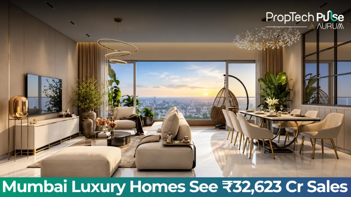 Mumbai luxury residential towers representing 3,145 property transactions above ₹5 crore in the first half of FY2027.