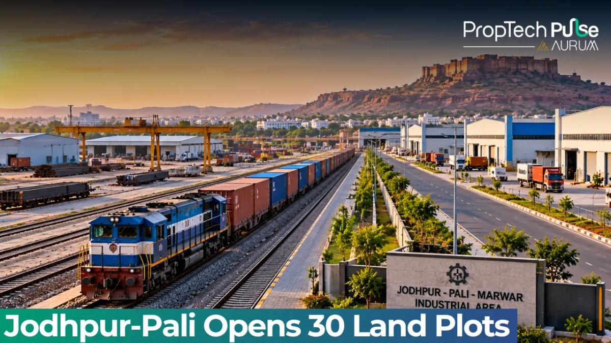 Jodhpur-Pali-Marwar Industrial Area in Rajasthan with planned industrial plots, logistics facilities and railway connectivity.