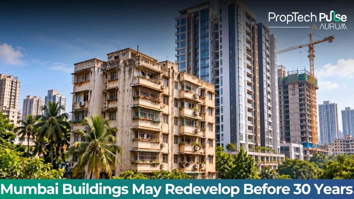 Mumbai residential buildings illustrating redevelopment eligibility, structural assessments and housing society redevelopment projects.