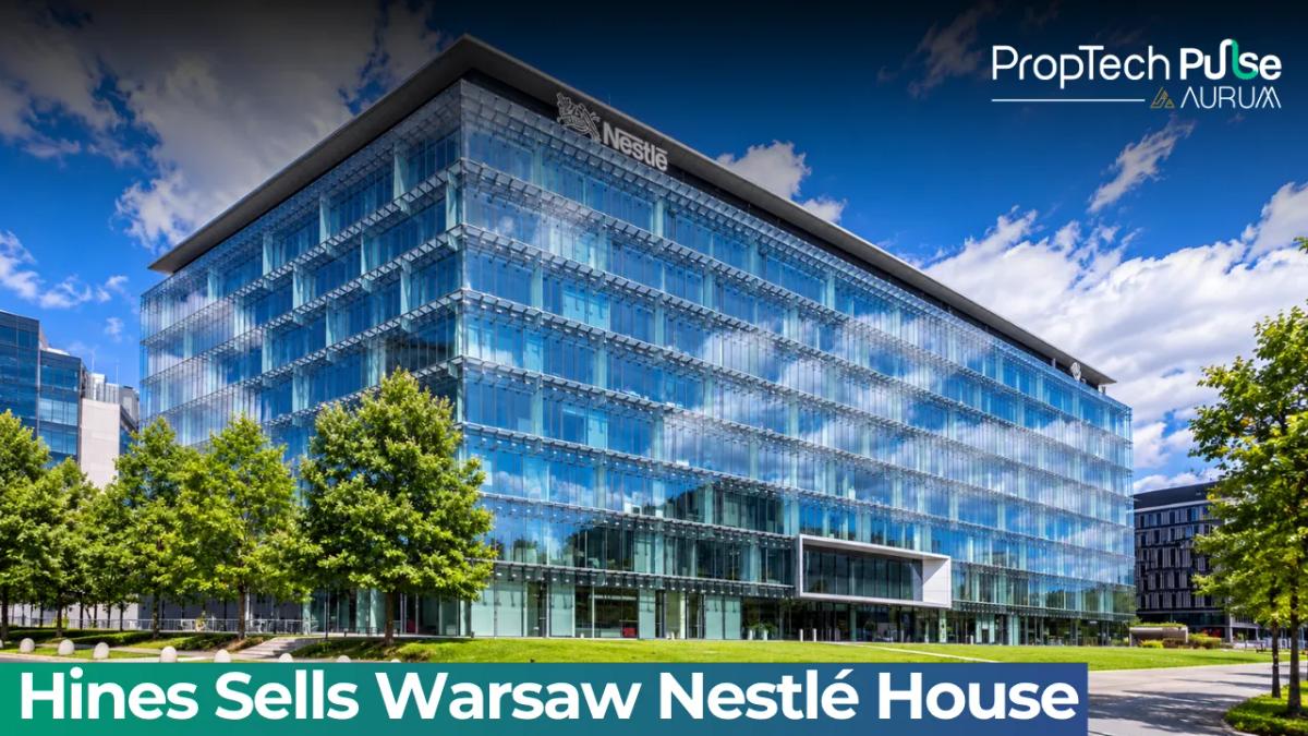 Nestlé House, a fully occupied Class A office building in Warsaw's Mokotów Business District.