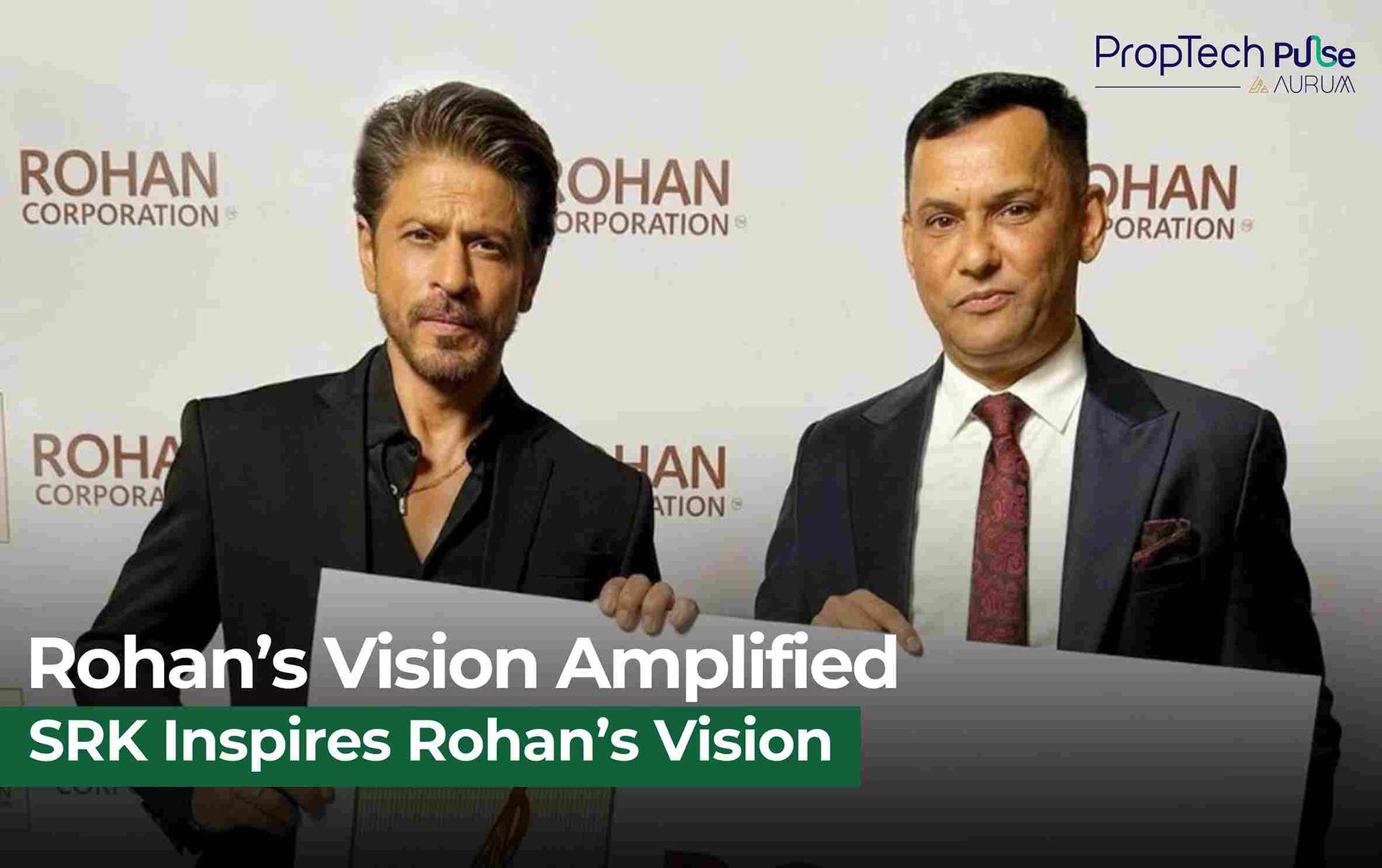 Shah Rukh Khan Joins Rohan Corporation to Inspire Karnataka’s Urban Future