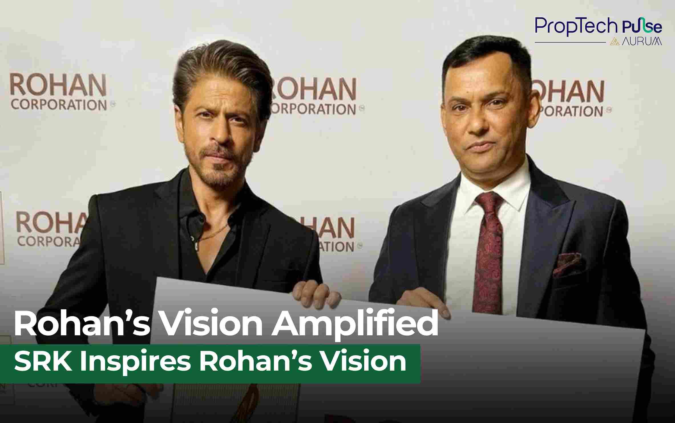 Shah Rukh Khan Joins Rohan Corporation to Inspire Karnataka’s Urban Future
