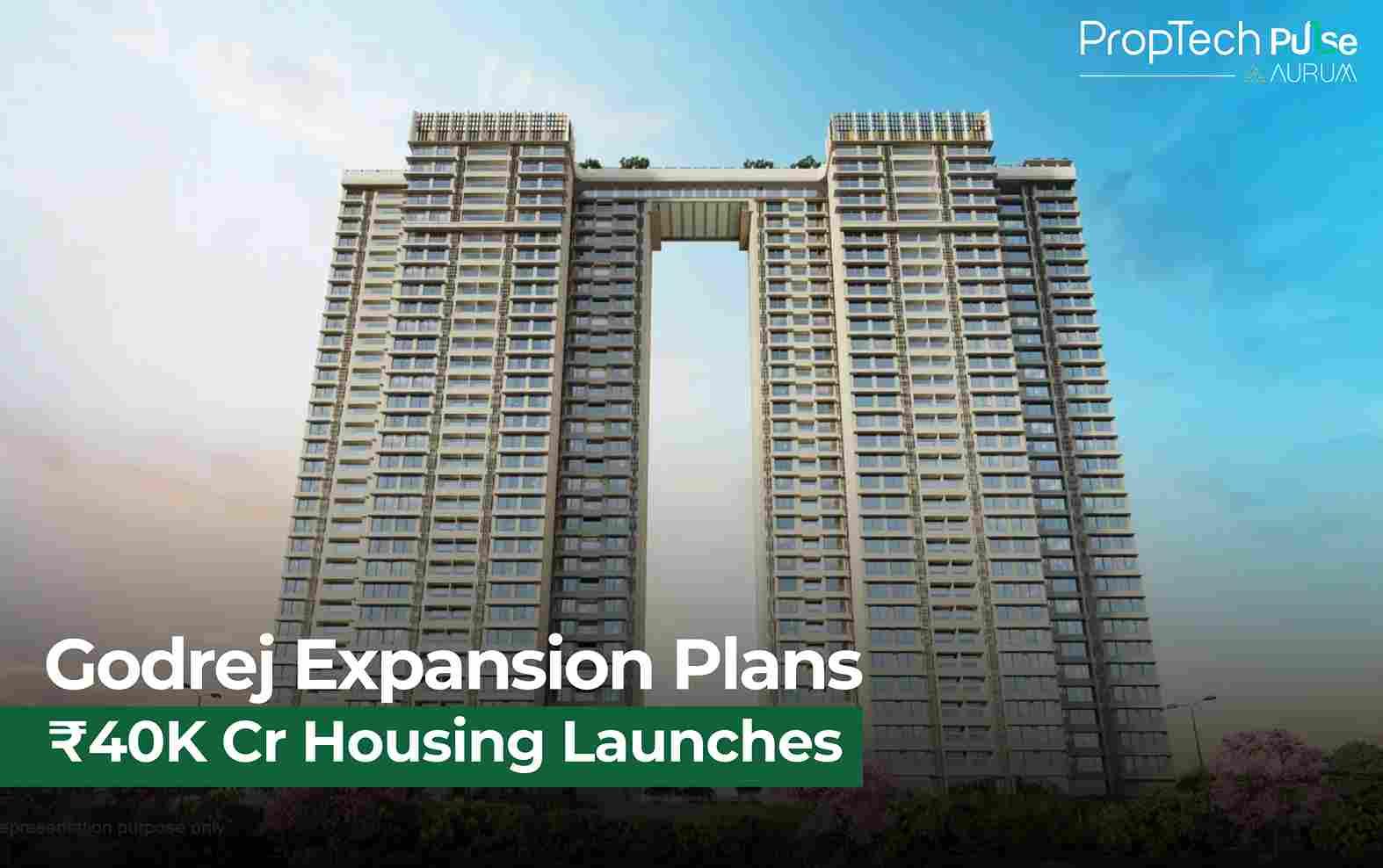 Godrej Properties Charts ₹40,000 Crore Expansion with Ambitious FY26 Housing Launches