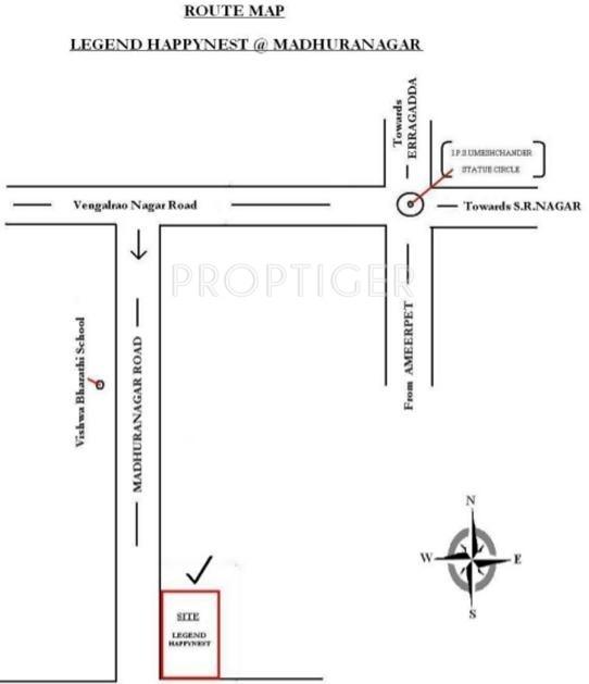 Images for Location Plan of Legend Legend Happy Nest