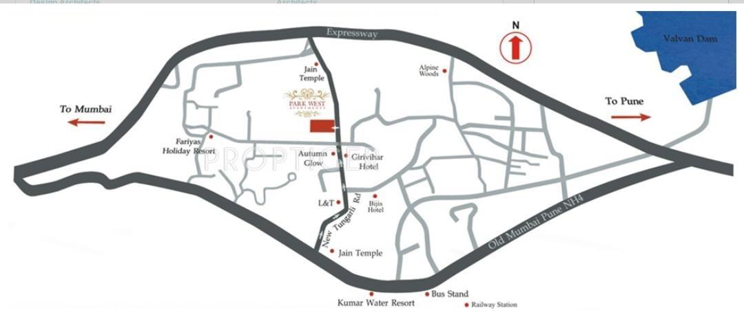 Images for Location Plan of Ashapura Park West Apartments