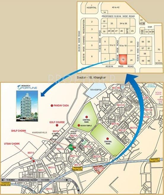Monarch Fortune Location Plan