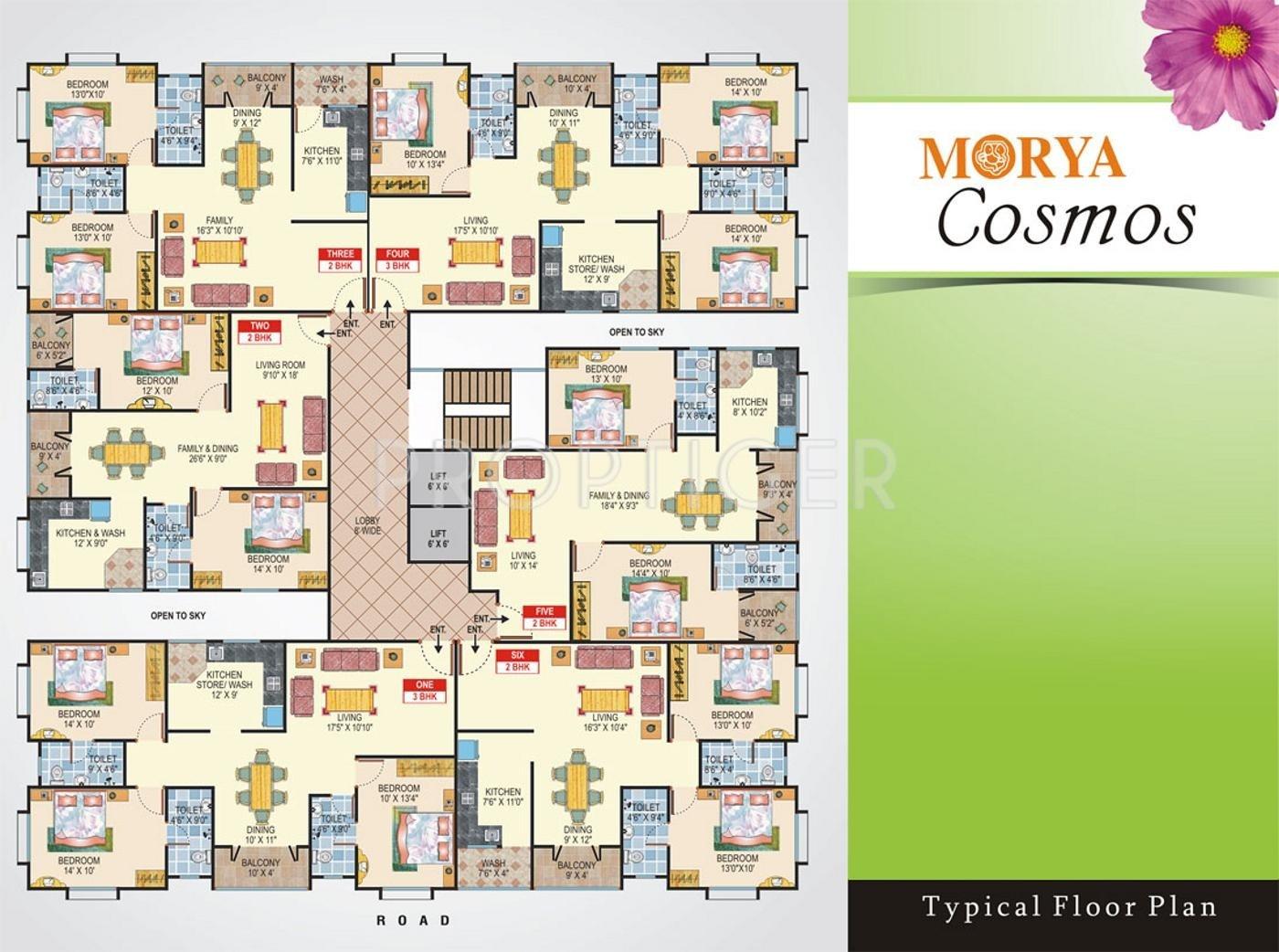 gardens Cosmos Cluster Plan
