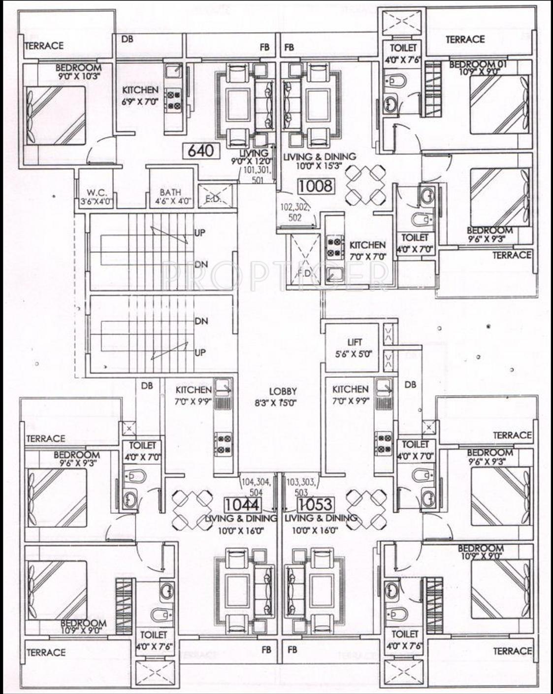 Images for Cluster Plan of Gami Group Bhakti