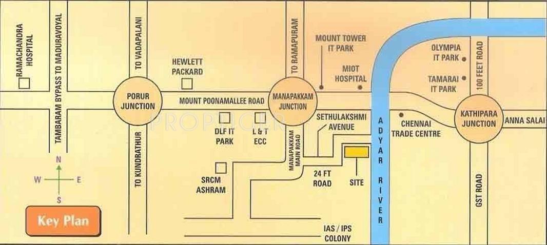 Images for Location Plan of Siddhi Narmada Residency
