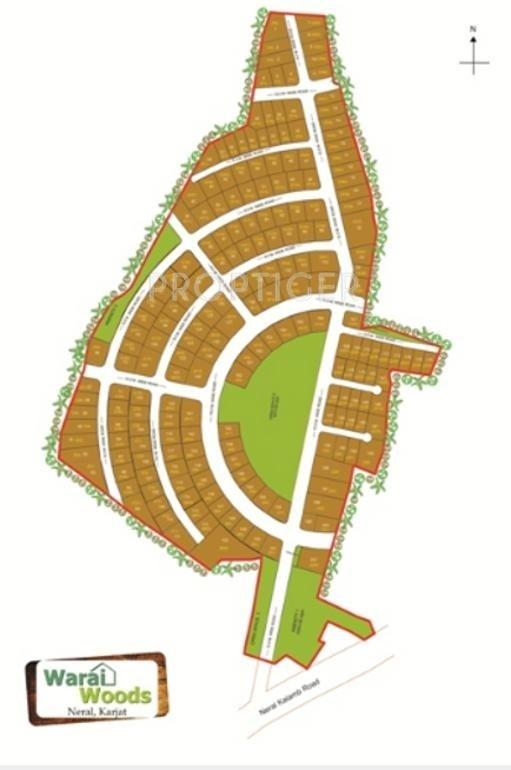 Eiffel Developers Warai Woods Layout Plan