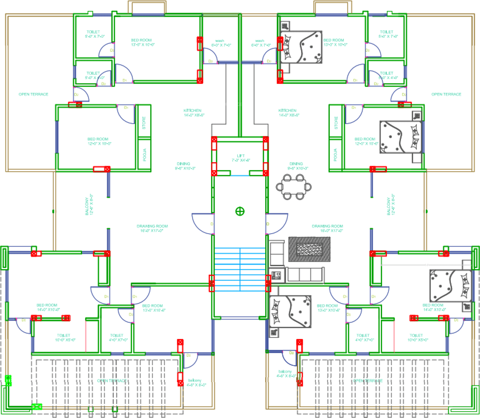 Images for Cluster Plan of Shreeji Ananta Residency