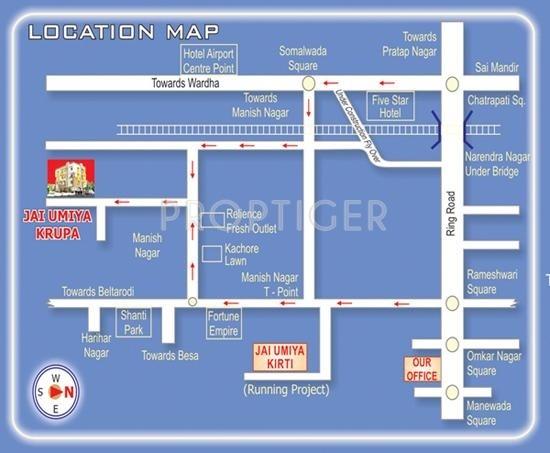 Images for Location Plan of Jai Umiya Jai Umiya Krupa