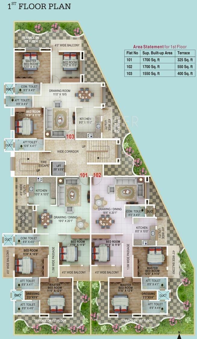 Images for Cluster Plan of Green Amans Imperial