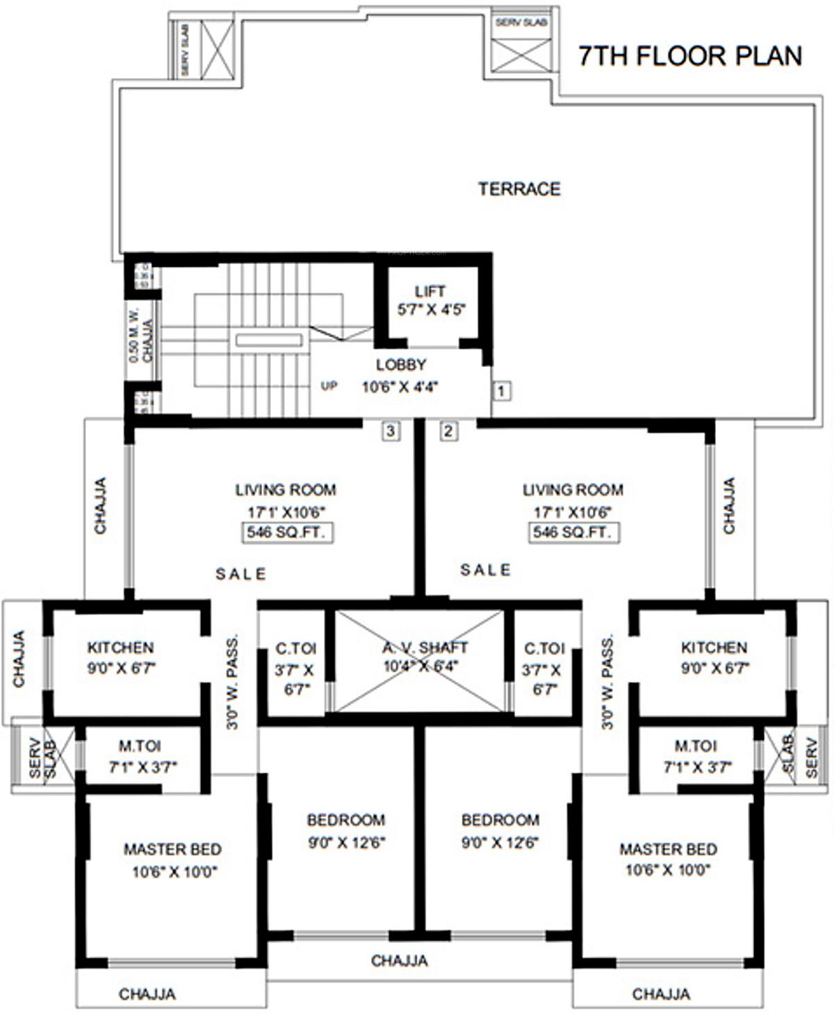 snehal-chs Images for Cluster Plan of Aditya Snehal CHS