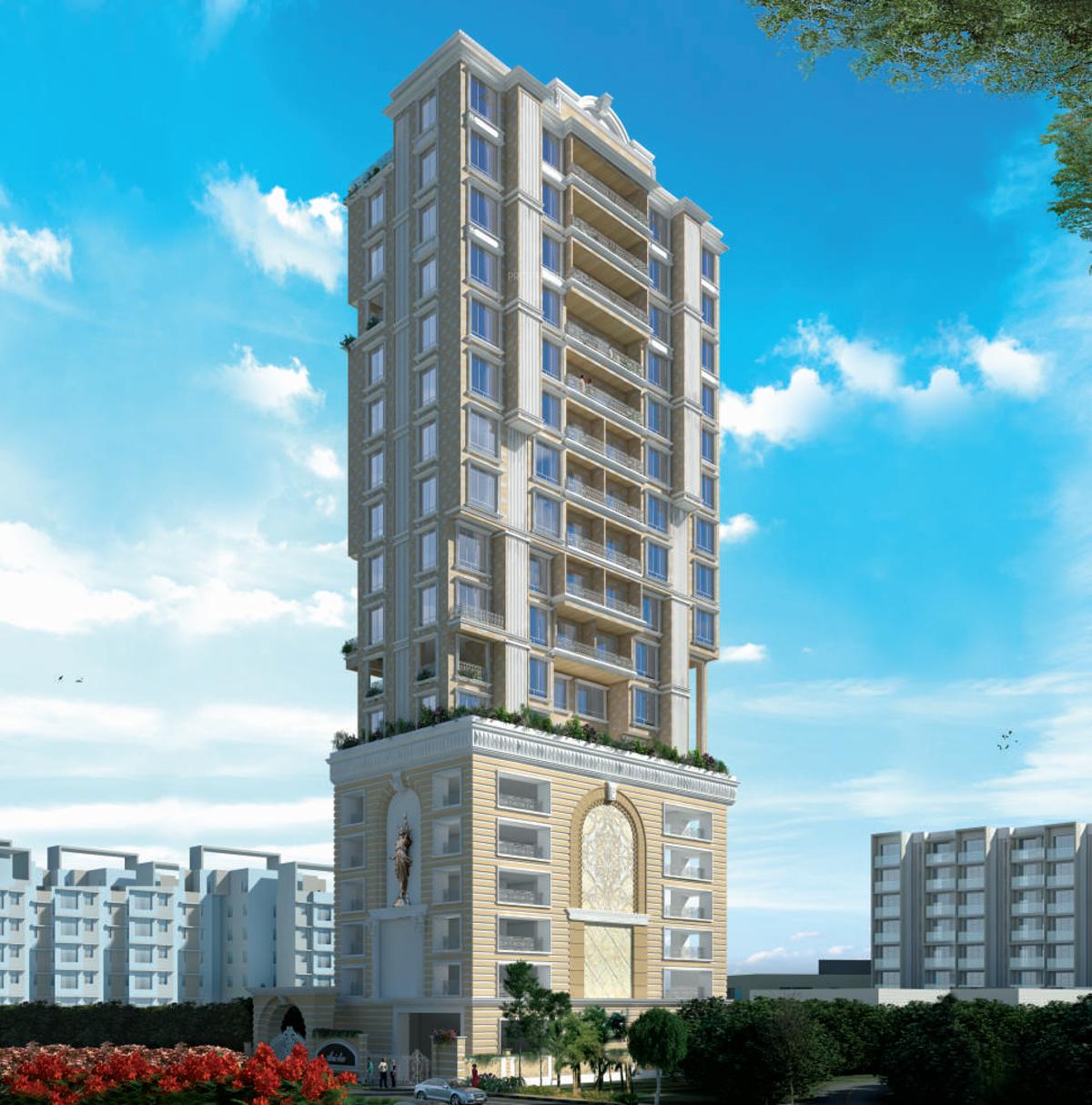 arista-of-shanti-niwas Images for Elevation of Tridhaatu Arista Of Shanti Niwas