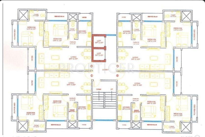 Images for Cluster Plan of Prathamesh Azad Nagar Kedar Darshan CHSL