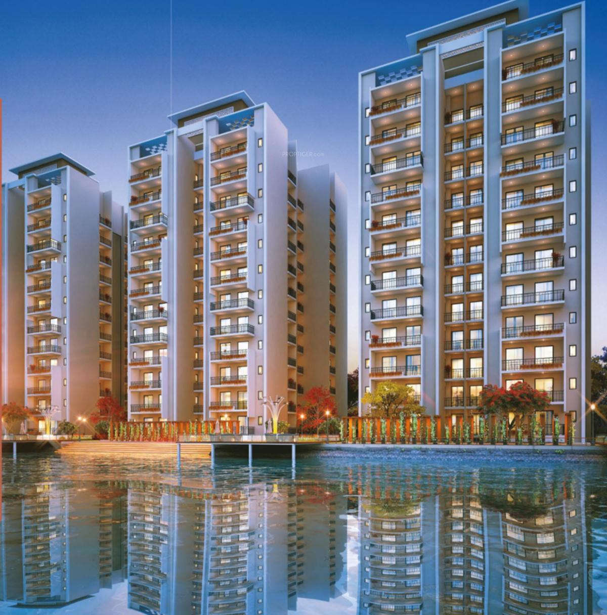 aqua-front-towers Images for Elevation of Central Park Aqua Front Towers