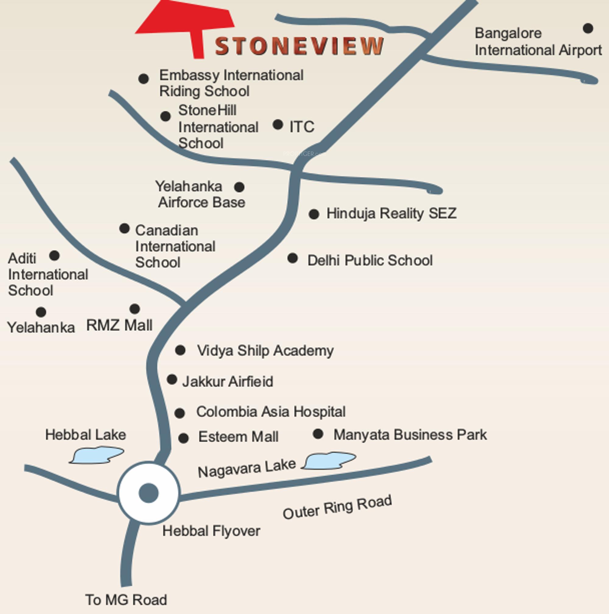 stoneview Images for Location Plan of Krishna Stoneview
