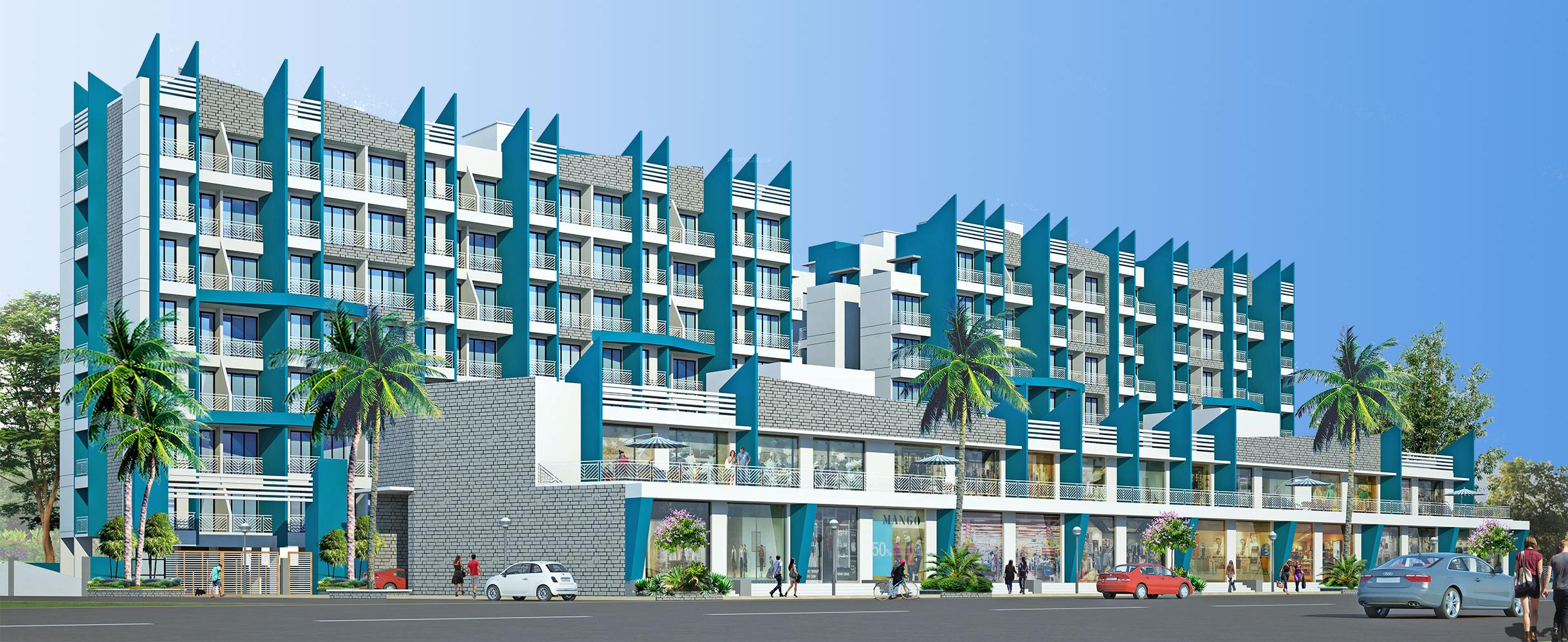 pentagon-enclave Images for Elevation of Damji Pentagon Enclave