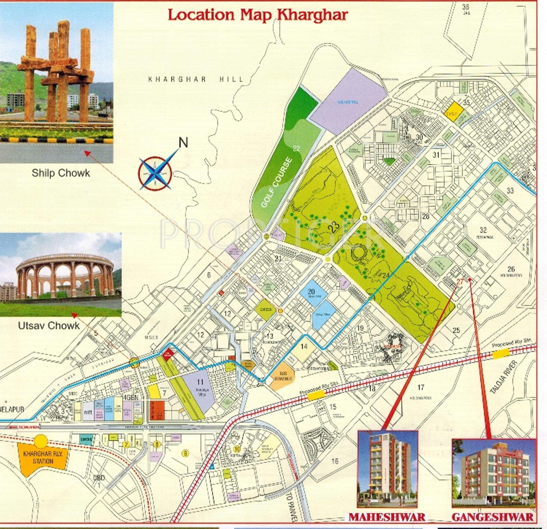 Images for Location Plan of Madhuraaj Group Maheshwar