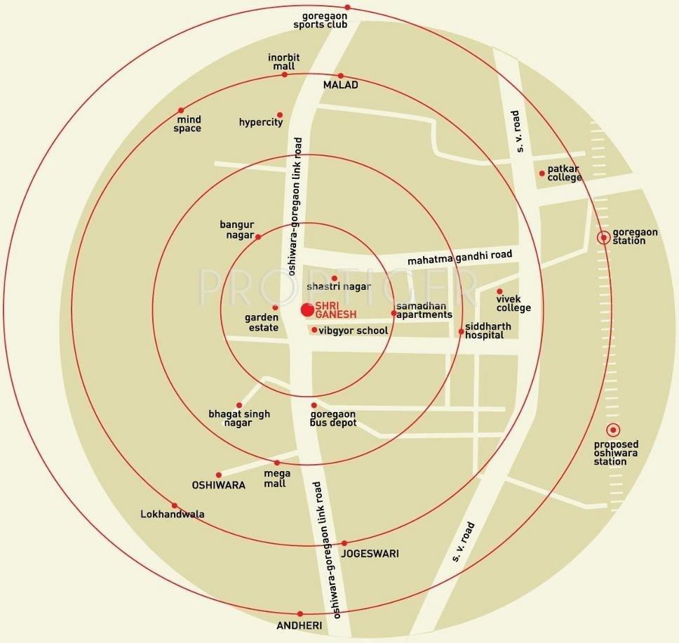 Images for Location Plan of Poddar Shri Ganesh Apartments