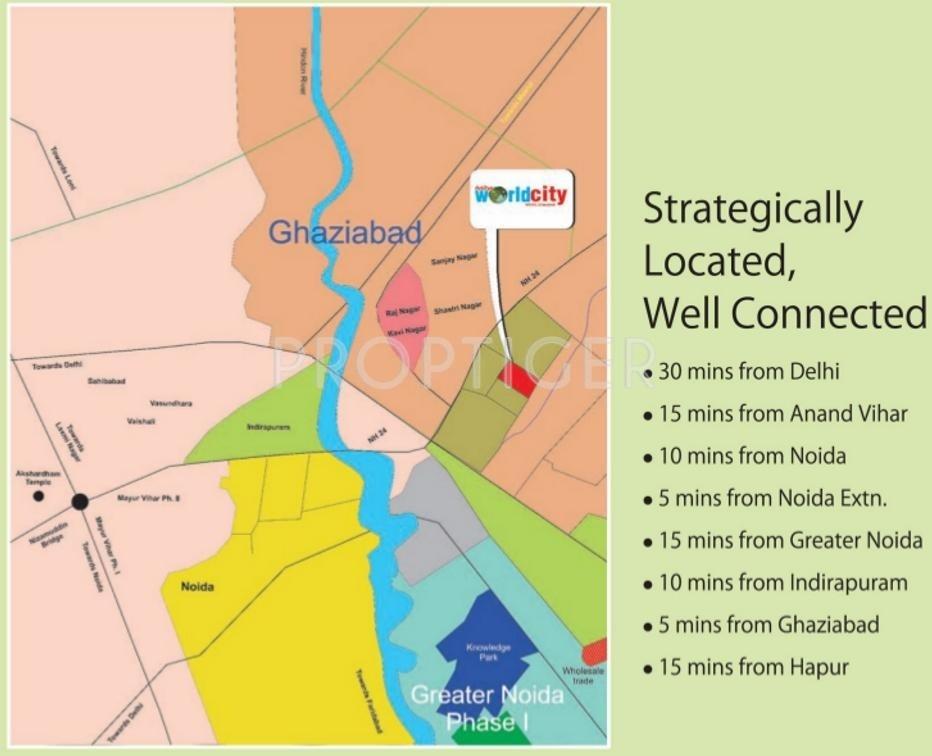 Images for Location Plan of Aditya Willow 162