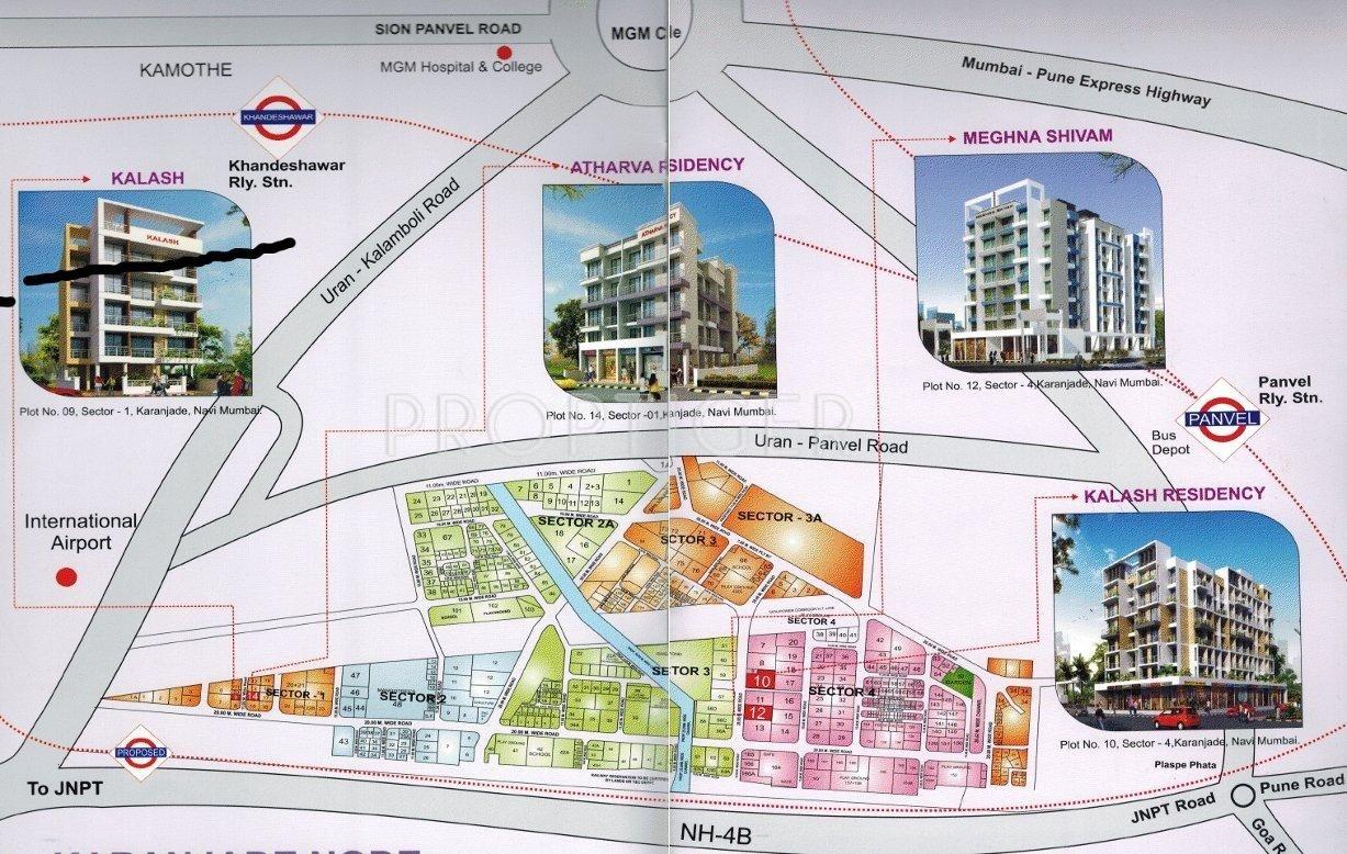 Images for Location Plan of Satpanth Atharva Residency